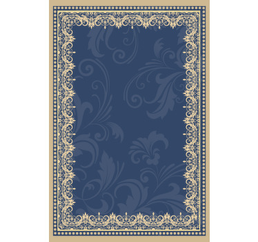 Store enrouleur élégant motifs de feuillage ornés - TenStickers