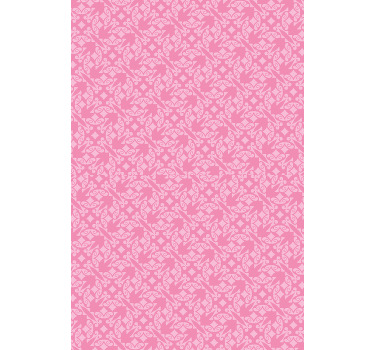 Rosa dekoratives klassisches Rollo - TenStickers