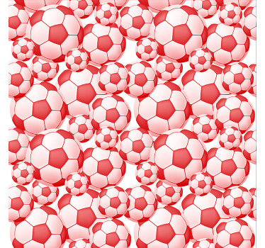 Soccer Ball Pattern football roller blind - TenStickers