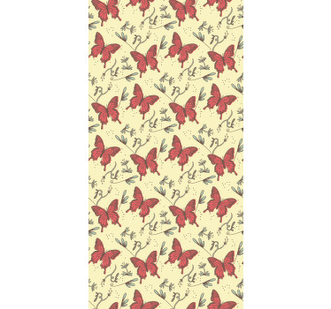 Zahradní styl Motýlí roleta - TenStickers