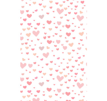 Heart Pattern Pattern love blind - TenStickers