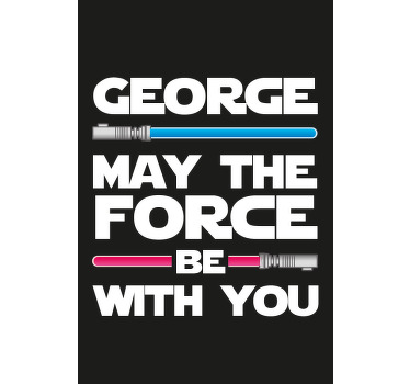 Rulou geam seriale și pelicule frază sf personalizabilă - TenStickers