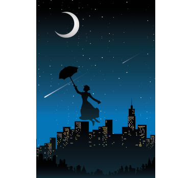 Mary poppins care zboară seria tv Rulouri - TenStickers