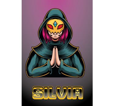 Herói da telecinesia geek roll blind - TenStickers