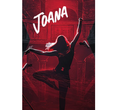 Store enrouleur personnalisé pose de danse dynamique - TenStickers