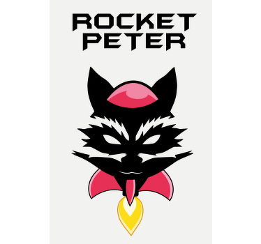 Store enrouleur personnalisé visage de personnage ludique - TenStickers