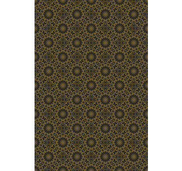 Tenda a rullo con stampa intricato motivo floreale - TenStickers