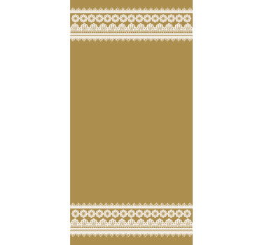 Rollo Fenster Elegant band mit spitzenmuster - TenStickers