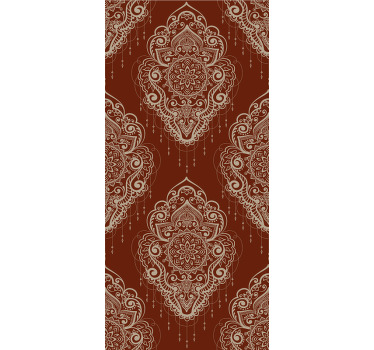 Tenda a rullo con stampa disegno mandala ornato - TenStickers