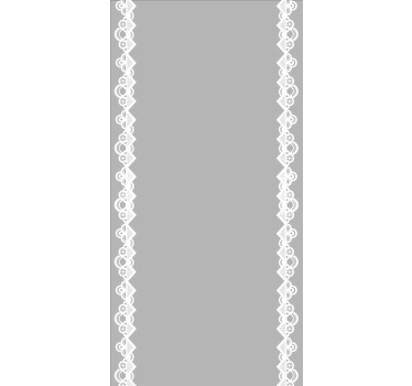 Rollo Fenster Elegant spitze muster eleganz - TenStickers