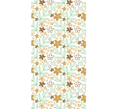 Rollo Fenster Blumen blumenmotiv-design - TenStickers