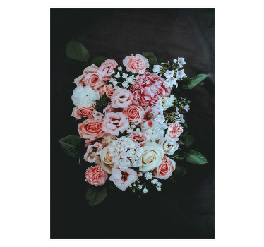 Store enrouleur fleur composition florale fleurie - TenStickers