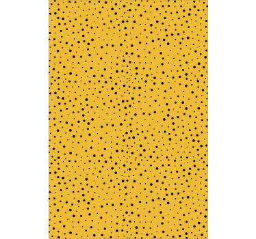 Gyönyörű sárga fényes kivitelű Sávroló - TenStickers