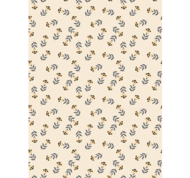 Flor delicada polaco cortina para flores - TenStickers