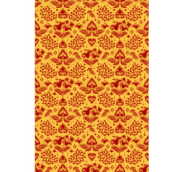 Store enrouleur fleur style de motif botanique - TenStickers