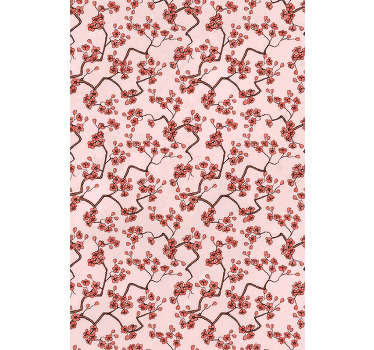 Cortina roller flores ramas de flor de cerezo - TenVinilo