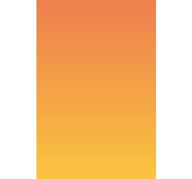 Tons de laranja cortinas do quarto principal - TenStickers