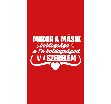 Pár szerelmes idézet szöveg Sávroló - TenStickers