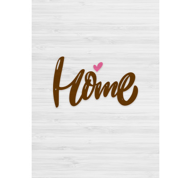 Stores avec phrases Maison sur bois - TenStickers