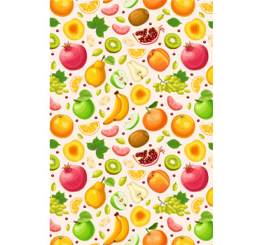 Rollo Küche Obst und Gemüse Muster - TenStickers