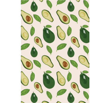 Rollo mit Obst und Gemüse Avocado-genuss - TenStickers