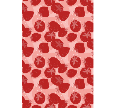 Strawberry Theme blind fruit - TenStickers