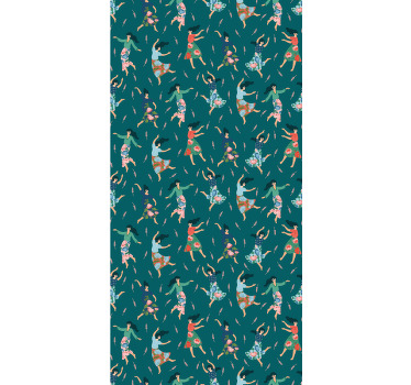 Rollo Fenster Originell tanzende frauen muster - TenStickers