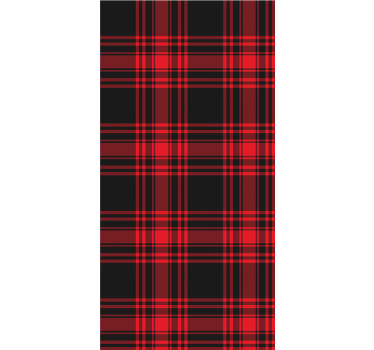 Tende a rullo motivi motivo tartan - TenStickers