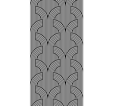 Geometric Arch Pattern modern blind - TenStickers