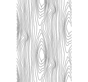 Black nature stripes and plant blind - TenStickers