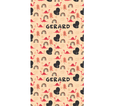 Jurassic nordic tema skräddarsydda fönster - Tenstickers