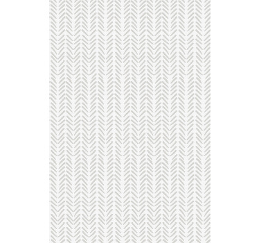 Grå abstrakte linjer zig zag nordic rullgardin - TenStickers
