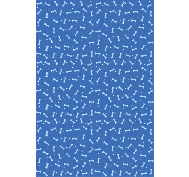 Rolo zavjese životinje uzorak pseće kosti - TenStickers