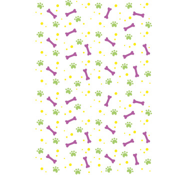 Paws and bones animals blind - TenStickers