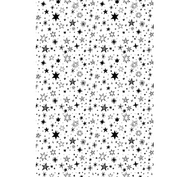 Estor enrollable juvenil patrón de noche estrellada - TenVinilo