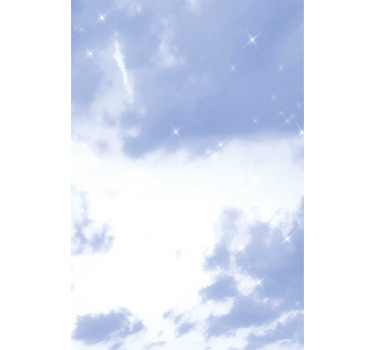 Rulou geam nori cer moale - TenStickers