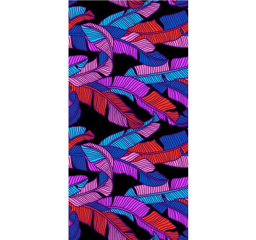 Store enrouleur original motif de panache électrique - TenStickers