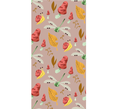 Höstens fauna och flora och växtRullgardiner - Tenstickers