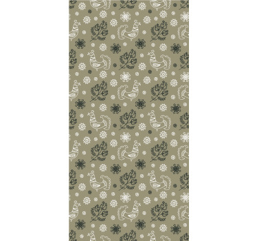 Rolo zavjese životinje šarmantni uzorci ptica - TenStickers