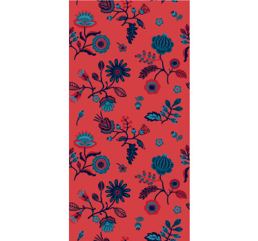 Polish pattern Flower blind - TenStickers