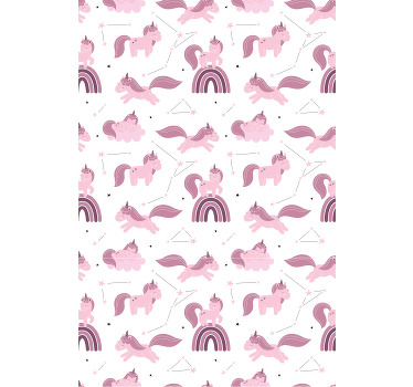 Pink unicorns and arches blind children - TenStickers