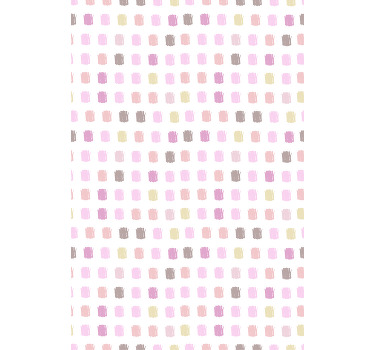 Stores nordiques Tons roses coups de peinture - TenStickers