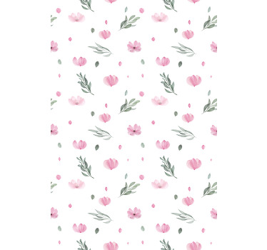 Pink little flowers Childrens blind - TenStickers