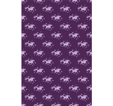 Rolo zavjese životinje čarobni uzorak jednoroga - TenStickers