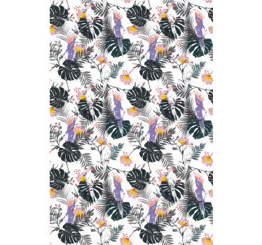 Rolo zavjese životinje uzorak tropskih ptica - TenStickers