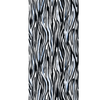 Abstract zebra stripes texture and pattern roller blind - TenStickers