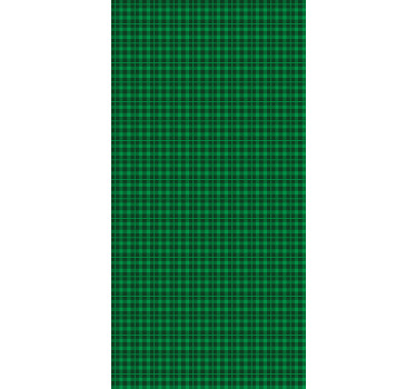 Store enrouleur textures et motifs plaid vert classique - TenStickers
