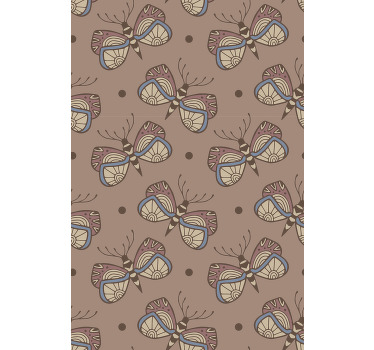 Estor habitación juvenil Pintado de marrón - TenVinilo