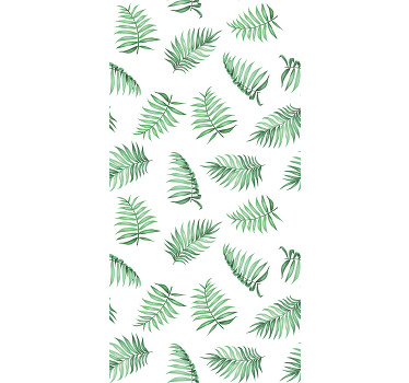 Folhas de palmeira verde cego de árvore - TenStickers