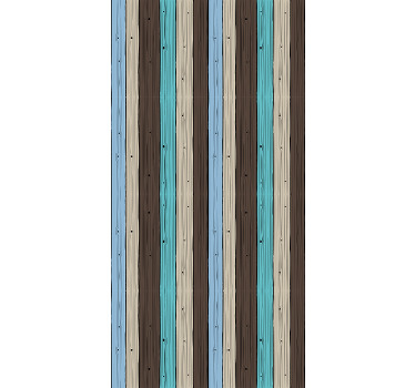 Persiana enrollable textura patrón de rayas de madera - TenVinilo